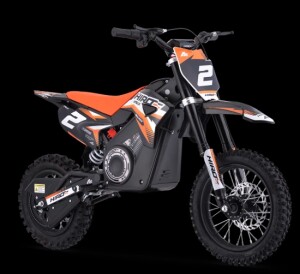 Dirtbike Kinder Elektro Hiro Rakete 1000W Orange