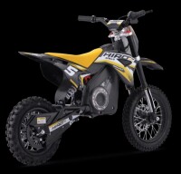 Dirtbike Kinder Elektro Hiro Rakete 1000W Gelb