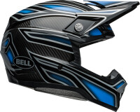BELL Moto-10 Spherical Helm - Webb Marmont Gloss North Carolina Blue