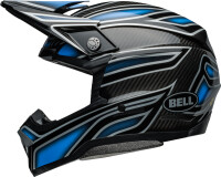 BELL Moto-10 Spherical Helm - Webb Marmont Gloss North Carolina Blue