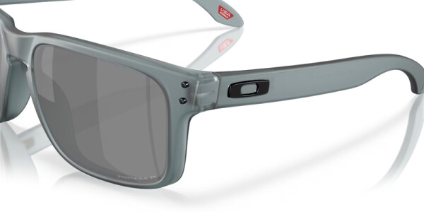 OAKLEY Holbrook Sonnenbrille Matte Crystal Black - Prizm Black Polarized Gläser