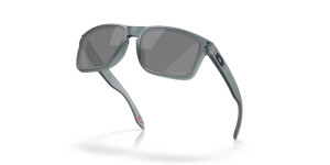 OAKLEY Holbrook Sonnenbrille Matte Crystal Black - Prizm Black Polarized Gläser