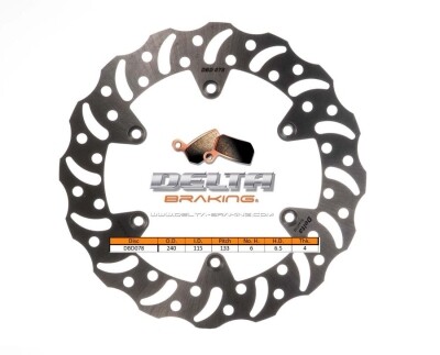 Delta Bremsscheibe Hinten YZ125/250/2022- 250F