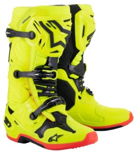 Alpinestars TECH 10 Schwarz, Gelb, fluoreszierend,...