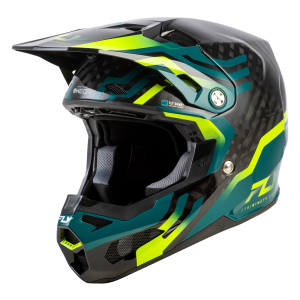 FLY RACING Formula S Carbon Byte Helm - Schwarz...