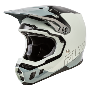 FLY RACING Formula CC Glide Helm - Grau/Schwarz