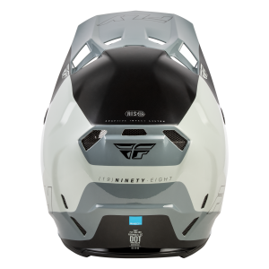 FLY RACING Formula CC Glide Helm - Grau/Schwarz