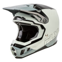 FLY RACING Formula CC Glide Helm - Grau/Schwarz