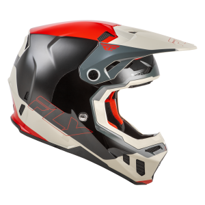 FLY RACING Formula CC Glide Helm - Schwarz/Rot/Grau