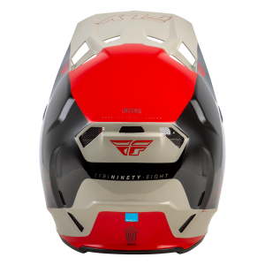 FLY RACING Formula CC Glide Helm - Schwarz/Rot/Grau