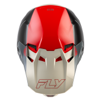 FLY RACING Formula CC Glide Helm - Schwarz/Rot/Grau