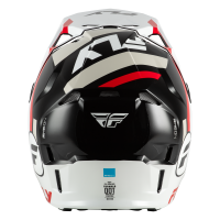 FLY RACING Formula CP Seal Helm - Weiß/Schwarz/Rot