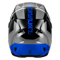 FLY RACING Kinetic Crest Helm - Grau/Schwarz/Blau