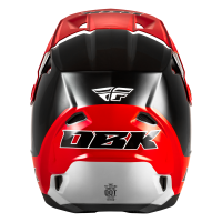 FLY RACING Kinetic Special Edition DBK Helm - Schwarz/Rot/Grau