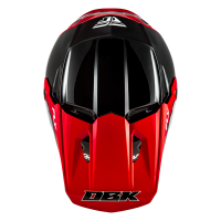 FLY RACING Kinetic Special Edition DBK Helm - Schwarz/Rot/Grau