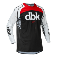 FLY RACING Evolution DST DBK Special Edition Jersey - Schwarz/Weiß/Rot
