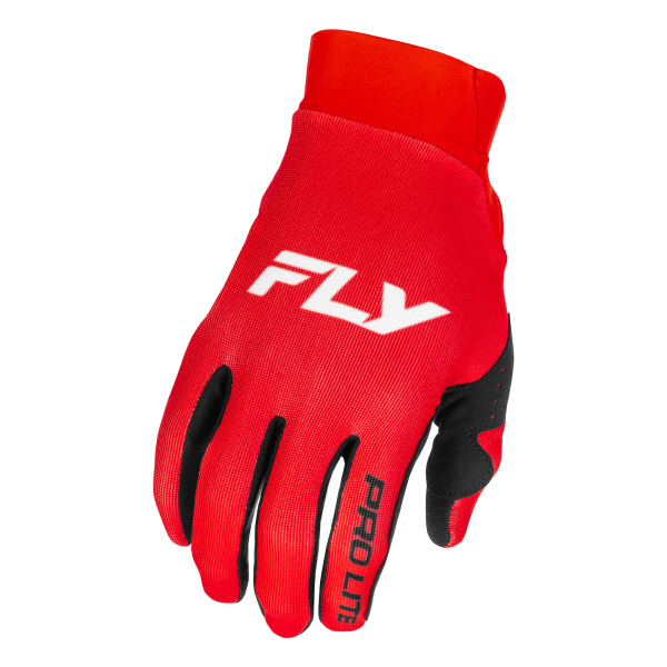FLY RACING Pro Lite Handschuhe - Rot/Weiß