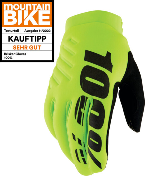 Brisker Glove Fluo Yellow/Black