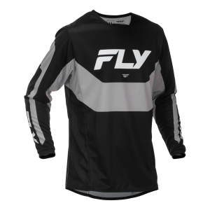 FLY RACING Kinetic Jersey - Schwarz/Grau
