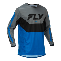 FLY RACING Kinetic Jersey - Blau/Grau/Schwarz