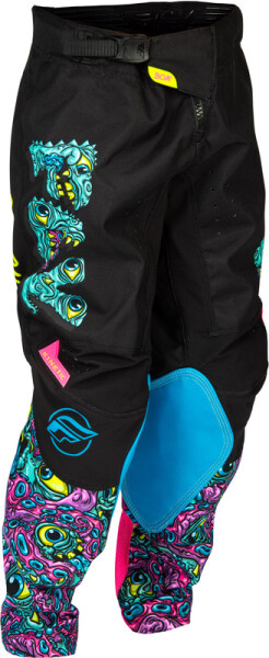 FLY RACING Kinetic Mutant Jugendhose - Schwarz/multi