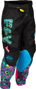 FLY RACING Kinetic Mutant Jugendhose - Schwarz/multi