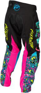 FLY RACING Kinetic Mutant Jugendhose - Schwarz/multi