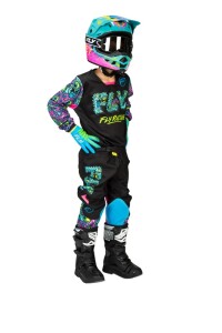 FLY RACING Kinetic Mutant Jugendhose - Schwarz/multi