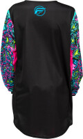 FLY RACING Kinetic Mutant Jugend Jersey - Schwarz/Multi