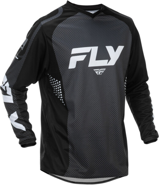 FLY RACING F-16 Jersey - Schwarz/Weiß