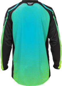 FLY RACING F-16 Jersey - Aqua/Schwarz/Weiß