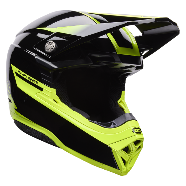 BELL Moto-10 Mips Helm - Fade Black Yellow