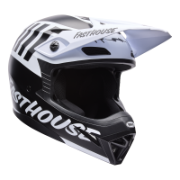 BELL MX-10 Mips Helm - Fasthouse Schwarz/Weiß