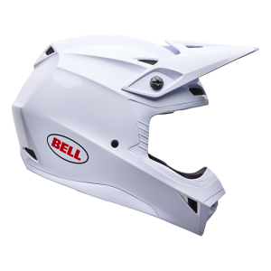 BELL MX-10 Mips Helm - Solid Weiß