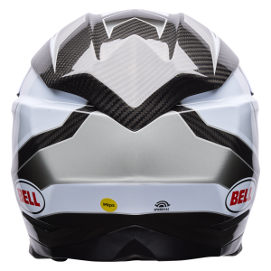 BELL Moto-10 Spherical Helm - Grid White/Black/Grey