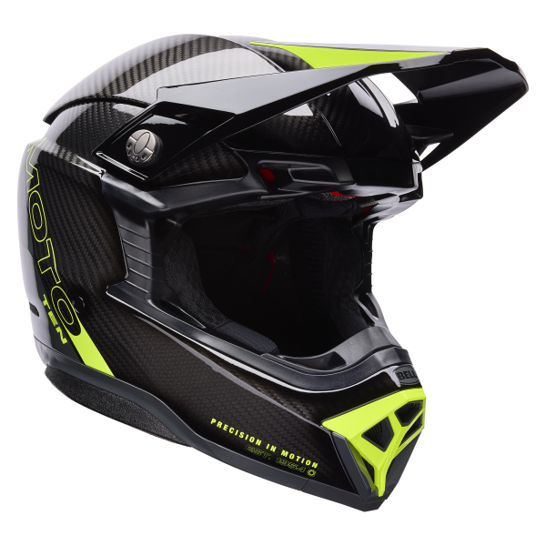 BELL Moto-10 Spherical Helm - Strike Yellow/Grey