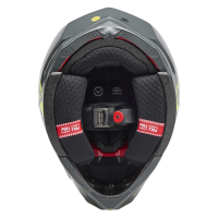 BELL Moto-10 Spherical Helm - Strike Yellow/Grey