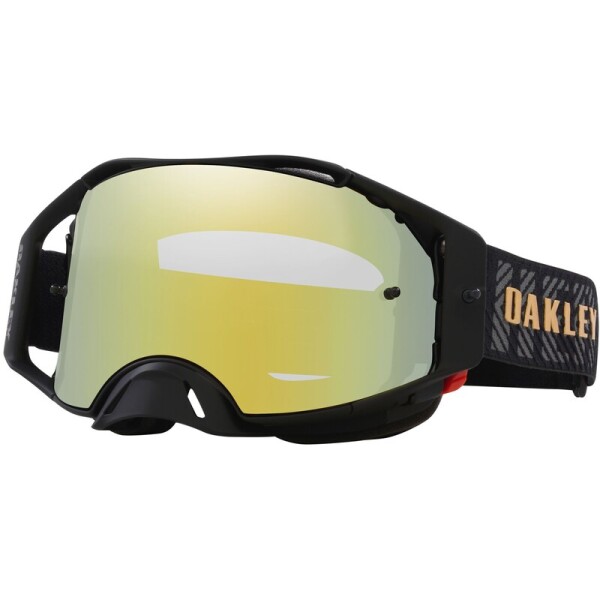 OAKLEY Airbrake MX Goggle - Herlings Signature 24K Iridium Linse