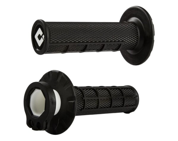 ODI Emig V2 Lock-on Griffe, Half-Waffle schwarz