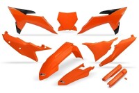 UFO Kunstoff-Kit mit Gabelschützer KTM SX/SXF 25- OEM Farbe