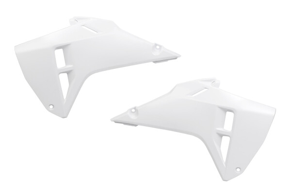 UFO Kühlerabdeckungen Honda CRF250/450 25- weiß
