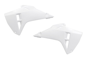 UFO Kühlerabdeckungen Honda CRF250/450 25- weiß