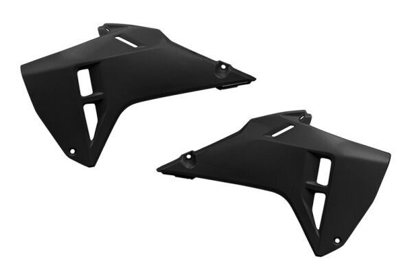 UFO Kühlerabdeckungen Honda CRF250/450 25- schwarz