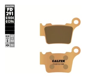 GALFER Bremsbelag "FD291"  GasGas/KTM/Husqvarna