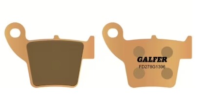 GALFER Bremsbelag "FD278" CRF250/450 19- / CRF150 07- hinten