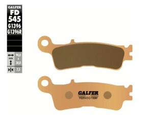 GALFER Bremsbelag "FD545" YZ/YZF vorne