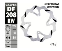 GALFER Bremsscheibe "DF208RW" KX250F/KX450F 2019-