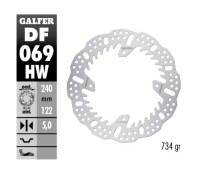 GALFER Bremsscheibe "DF069HW"  Honda CRF250/450 2018- hinten