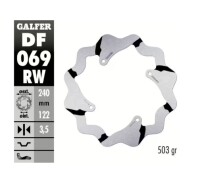 GALFER Bremsscheibe "DF069RW"  Honda CRF250/450 2018- hinten
