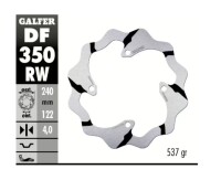 GALFER Bremsscheibe "DF350RW" RMZ250/450 18- hinten